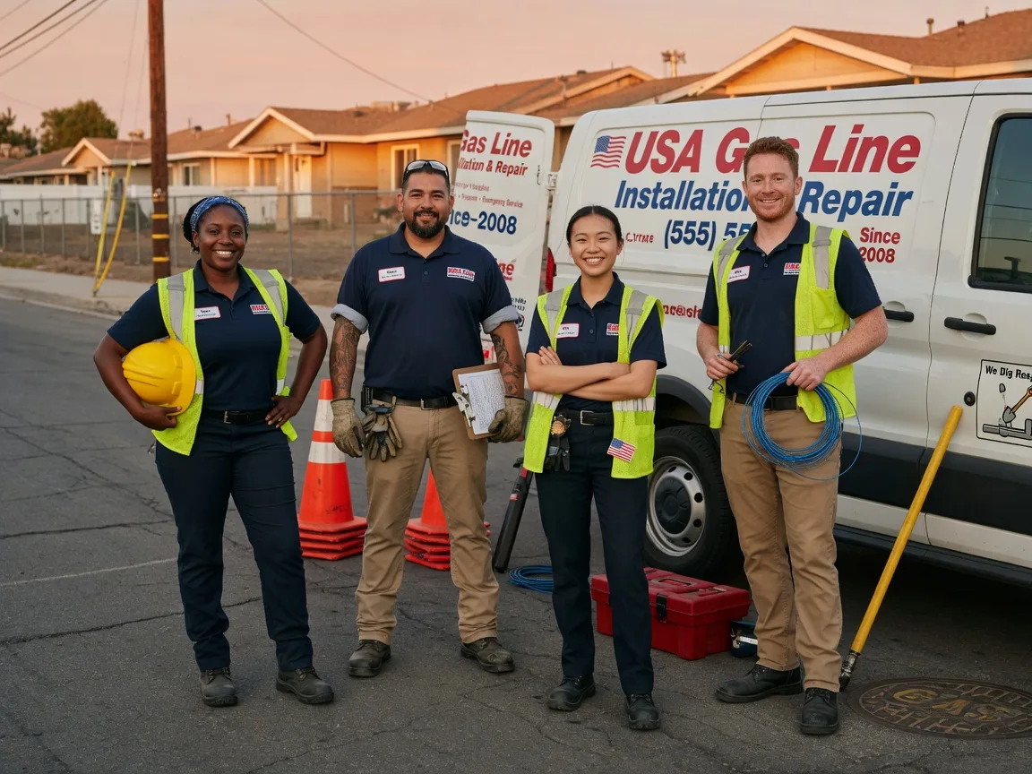 Gas Line Installation company in Vandiver, AL